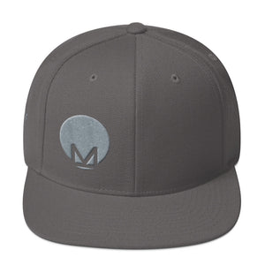 Snapback Hat with Round M logo