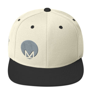 Snapback Hat with Round M logo