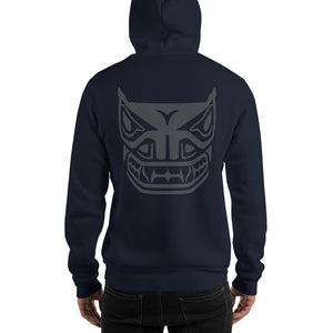 Hooded Sweatshirt - Totem Head Back