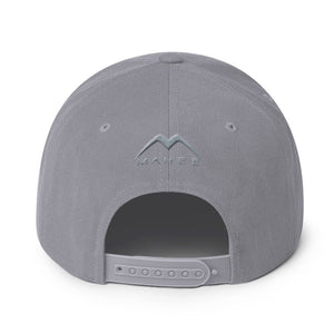 Snapback Hat with Round M logo