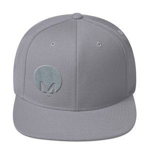 Snapback Hat with Round M logo