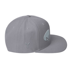 Snapback Hat with Round M logo